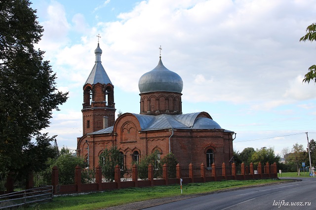 Успенский храм в Мячково