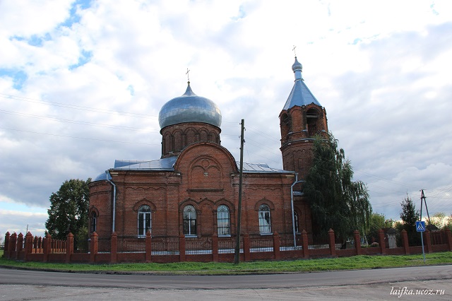Успенский храм в Мячково