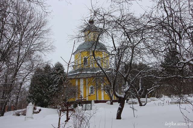 Крестовоздвижеснкий храм в Татаринцево
