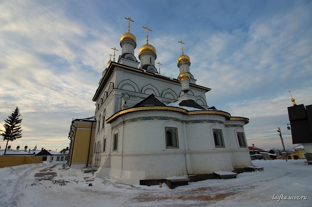 Храмовый комплекс в Михайловской слободе